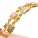 シャネル CHANEL マトラッセ トップハンドル ミニ AP2945 ピンク ラムスキン 2WAYバッグ ゴールド金具 チェーンショルダー