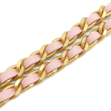 シャネル CHANEL マトラッセ トップハンドル ミニ AP2945 ピンク ラムスキン 2WAYバッグ ゴールド金具 チェーンショルダー