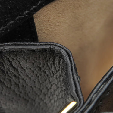 グッチ GUCCI オフィディア ミディアム ショルダー 503877 ブラック レザー ショルダーバッグ ゴールド金具 黒 チェーンショルダー