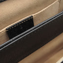 グッチ GUCCI オフィディア ミディアム ショルダー 503877 ブラック レザー ショルダーバッグ ゴールド金具 黒 チェーンショルダー