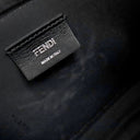 フェンディ FENDI スクエアFF カメラケース オーガナイザー 7M0357AFF2F0GXN ネロ×パラディオ レザー FFファブリック ショルダーバッグ シルバー金具 黒 ズッカ柄 FFメタル