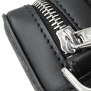 フェンディ FENDI スクエアFF カメラケース オーガナイザー 7M0357AFF2F0GXN ネロ×パラディオ レザー FFファブリック ショルダーバッグ シルバー金具 黒 ズッカ柄 FFメタル