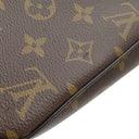 ルイヴィトン LOUIS VUITTON Sロック ヴェルティカル ウエアラブルウォレット M81522 モノグラムマカサー モノグラムマカサー ショルダーバッグ マットブラック金具 茶 黒