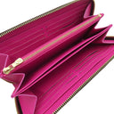 ルイヴィトン LOUIS VUITTON LV × TM ジッピー ウォレット M14162 モノグラム モノグラムキャンバス 長財布 ゴールド金具 茶 ラウンドファスナー 村上隆