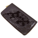 ルイヴィトン LOUIS VUITTON ジッピー ウォレット M90416 アマラント モノグラムヴェルニ 長財布 ゴールド金具 紫 ラウンドファスナー