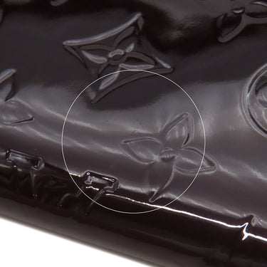 ルイヴィトン LOUIS VUITTON ジッピー ウォレット M90416 アマラント モノグラムヴェルニ 長財布 ゴールド金具 紫 ラウンドファスナー