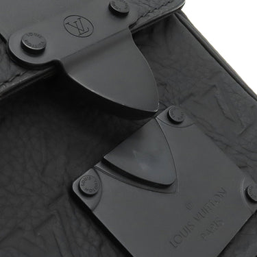 ルイヴィトン LOUIS VUITTON ピコ Sロック M83148 ノワール トリヨンモノグラムレザー ショルダーバッグ マットブラック金具 斜め掛け 黒