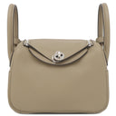 エルメス HERMES リンディ ミニ 20 ベージュマルファ ヴォースイフト ショルダーバッグ シルバー金具 新品 未使用