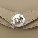 エルメス HERMES リンディ ミニ 20 ベージュマルファ ヴォースイフト ショルダーバッグ シルバー金具 新品 未使用