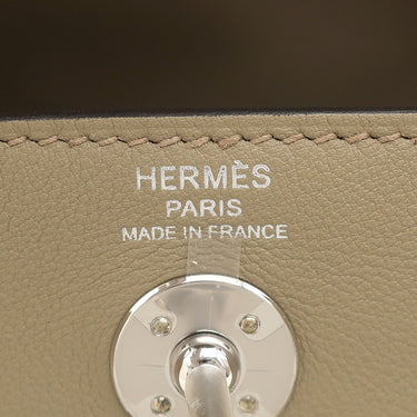 エルメス HERMES リンディ ミニ 20 ベージュマルファ ヴォースイフト ショルダーバッグ シルバー金具 新品 未使用