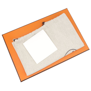 エルメス HERMES リンディ ミニ 20 ベージュマルファ ヴォースイフト ショルダーバッグ シルバー金具 新品 未使用