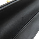 シャネル CHANEL マトラッセ チェーンショルダー ブラック ラムスキン ショルダーバッグ ヴィンテージ金具 黒