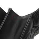 シャネル CHANEL マトラッセ チェーンショルダー ブラック ラムスキン ショルダーバッグ ヴィンテージ金具 黒