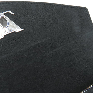 ルイヴィトン LOUIS VUITTON ポシェット ロックミーチェーン M63471 ノワール カーフ ショルダーバッグ シルバー金具 黒