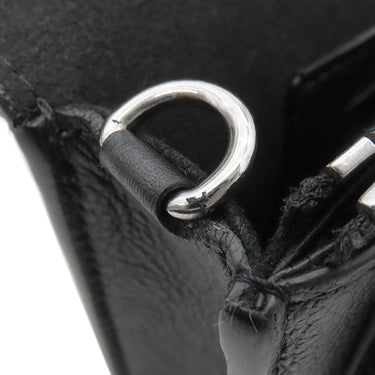 ルイヴィトン LOUIS VUITTON ポシェット ロックミーチェーン M63471 ノワール カーフ ショルダーバッグ シルバー金具 黒