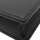 ルイヴィトン LOUIS VUITTON ポシェット ロックミーチェーン M63471 ノワール カーフ ショルダーバッグ シルバー金具 黒