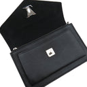 ルイヴィトン LOUIS VUITTON ポシェット ロックミーチェーン M63471 ノワール カーフ ショルダーバッグ シルバー金具 黒