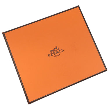 エルメス HERMES ベアン コンビネ モーヴペール シェーブル 三つ折り財布 シルバー金具 新品 未使用