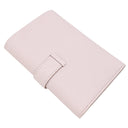 エルメス HERMES ベアン コンビネ モーヴペール シェーブル 三つ折り財布 シルバー金具 新品 未使用