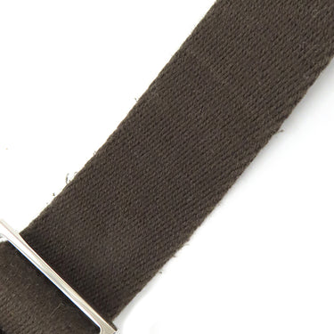 バーバリー BURBERRY ノバチェック ベージュ×ブラウン キャンバス レザー ショルダーバッグ シルバー金具