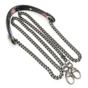 クリスチャン・ディオール Christian Dior レディディオール ピクセル ゾディアック ブラック カーフ 2WAYバッグ シルバー金具 黒 星座