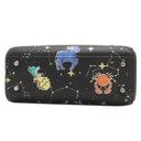 クリスチャン・ディオール Christian Dior レディディオール ピクセル ゾディアック ブラック カーフ 2WAYバッグ シルバー金具 黒 星座