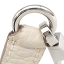 エルメス HERMES ケリー28 内縫い クレ トゴ 2WAYバッグ シルバー金具 オフホワイト ショルダー