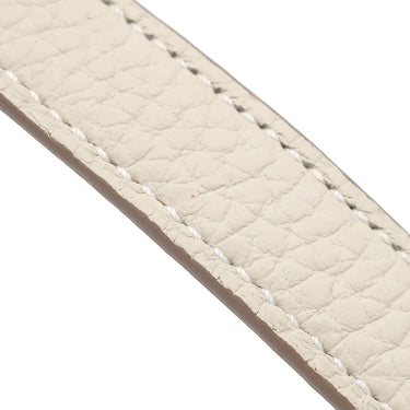 エルメス HERMES ケリー28 内縫い クレ トゴ 2WAYバッグ シルバー金具 オフホワイト ショルダー