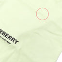 バーバリー BURBERRY スモール ロゴプリント キャノン バムバッグ ブラック ナイロン ボディバッグ シルバー金具 黒