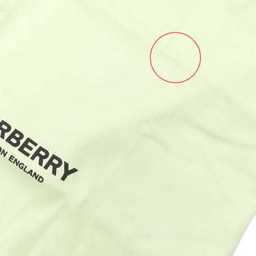 バーバリー BURBERRY スモール ロゴプリント キャノン バムバッグ ブラック ナイロン ボディバッグ シルバー金具 黒