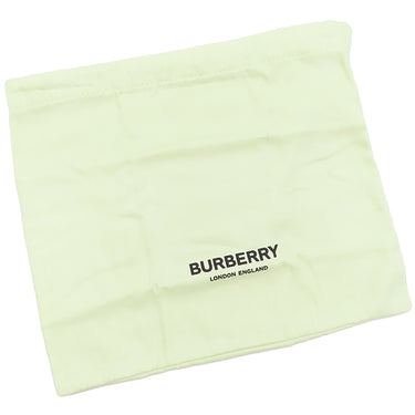 バーバリー BURBERRY スモール ロゴプリント キャノン バムバッグ ブラック ナイロン ボディバッグ シルバー金具 黒