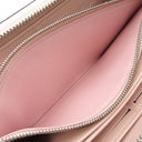 ルイヴィトン LOUIS VUITTON ジッピー ウォレット M80490 ピンク×ホワイト モノグラムマヒナ 長財布 シルバー金具 グラデーション ラウンドファスナー