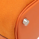エルメス HERMES ピコタンロック カーゴPM オレンジ ヴォースイフト トワルゴエラン ハンドバッグ シルバー金具 新品 未使用 トワルＨ