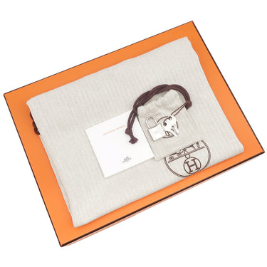 エルメス HERMES ピコタンロック カーゴPM オレンジ ヴォースイフト トワルゴエラン ハンドバッグ シルバー金具 新品 未使用 トワルＨ