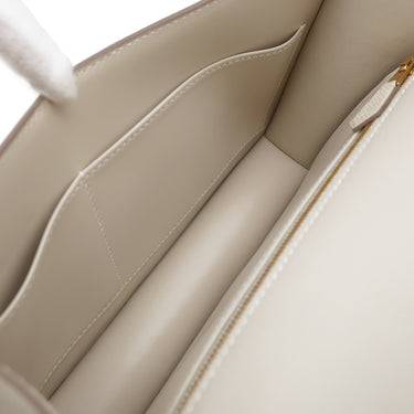 エルメス HERMES コンスタンス 24 ミロワール クレ ヴォーエプソン ショルダーバッグ ゴールド金具 新品 未使用 オフホワイト