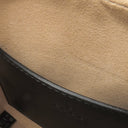 グッチ GUCCI インターロッキングG ハート ショルダー 751628 ブラック レザー ショルダーバッグ ゴールド金具 黒