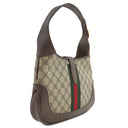 グッチ GUCCI ザ ハッカー プロジェクト ジャッキー 1961 636706 ベージュ PVC レザー 2WAYバッグ ヴィンテージ金具 バレンシアガ ショルダー 肩掛け