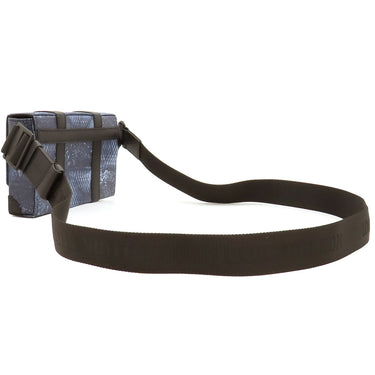 ルイヴィトン LOUIS VUITTON トランクスリングバッグ N50061 ダミエソルト PVCコーティングキャンバス ショルダーバッグ シルバー金具 青 黒