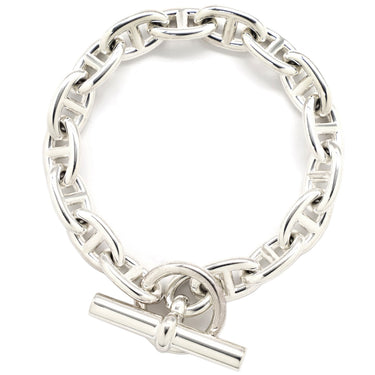 エルメス HERMES シェーヌダンクル MM シルバー シルバー925 ブレスレット 16コマ スターリングシルバー SV925 Ag925