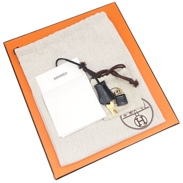 エルメス HERMES バーキン25 タッチ ノワール トゴ リザード ハンドバッグ ゴールド金具 新品 未使用 黒