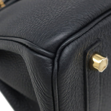 エルメス HERMES バーキン25 タッチ ノワール トゴ リザード ハンドバッグ ゴールド金具 新品 未使用 黒