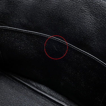 エルメス HERMES バーキン25 タッチ ノワール トゴ リザード ハンドバッグ ゴールド金具 新品 未使用 黒