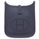 エルメス HERMES エヴリンTPM ブルーニュイ トリヨンクレマンス ショルダーバッグ シルバー金具 紺