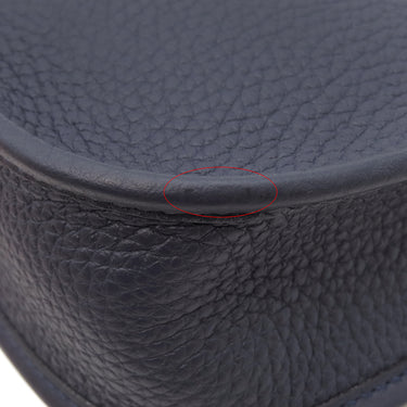 エルメス HERMES エヴリンTPM ブルーニュイ トリヨンクレマンス ショルダーバッグ シルバー金具 紺