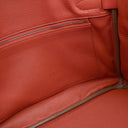 エルメス HERMES バーキン30 カザック トゥルティエールグレー×ムタード×サンギーヌ トリヨンクレマンス スイフト ハンドバッグ マットシルバー金具