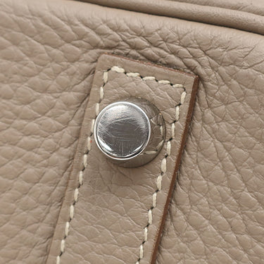 エルメス HERMES バーキン30 カザック トゥルティエールグレー×ムタード×サンギーヌ トリヨンクレマンス スイフト ハンドバッグ マットシルバー金具