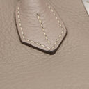 エルメス HERMES バーキン30 カザック トゥルティエールグレー×ムタード×サンギーヌ トリヨンクレマンス スイフト ハンドバッグ マットシルバー金具