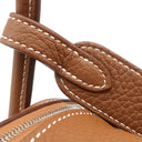 エルメス HERMES リンディ26 ゴールド トリヨンクレマンス 2WAYバッグ シルバー金具 茶