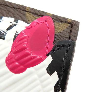 ルイヴィトン LOUIS VUITTON ポルト カルト サーンプル M11448 モノグラム×グリーン モノグラムキャンバス カードケース 茶 緑 名刺入れ 定期入れ ゼブラ シマウマ