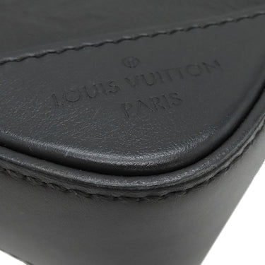ルイヴィトン LOUIS VUITTON デュオ メッセンジャー M69827 ノワール モノグラムシャドウ ショルダーバッグ マットブラック金具 黒